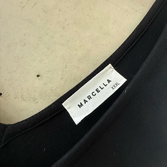 Marcella NYC Clara dress in black, size XXXL